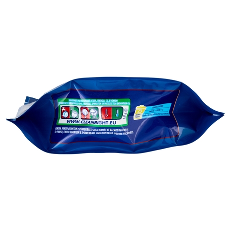 Finish Quantum All In One Lemon pastiglie lavastoviglie 18 lavaggi 187,2 g